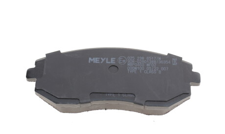 Фото 3 - Гальмівні колодки MEYLE 025 238 6517/W (0252386517W)