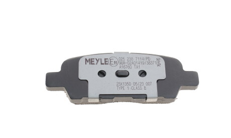 Фото 3 - Тормозные колодки MEYLE 025 238 7114/PD (0252387114PD)