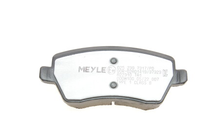 Фото 2 - Гальмівні колодки MEYLE 025 239 7317/PD (0252397317PD)