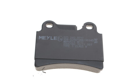 Фото 3 - Тормозные колодки MEYLE 025 240 9717 (0252409717)