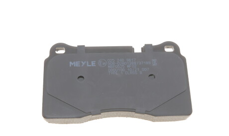Фото 2 - Гальмівні колодки MEYLE 025 240 9817 (0252409817)