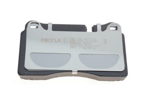 Фото 2 - Гальмівні колодки MEYLE 025 240 9817/PD (0252409817PD)
