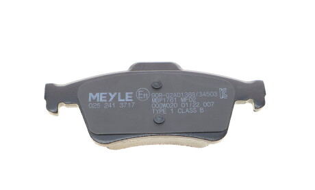 Фото 6 - Тормозные колодки MEYLE 025 241 3717 (0252413717)