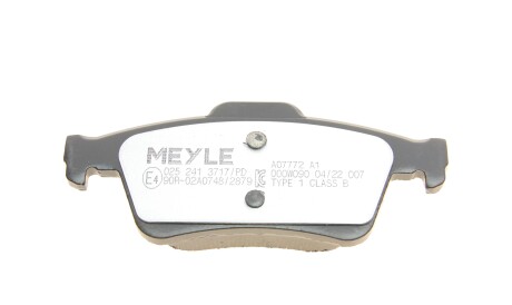 Фото 3 - Гальмівні колодки MEYLE 025 241 3717/PD (0252413717PD)