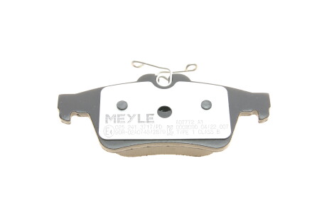 Фото 7 - Гальмівні колодки MEYLE 025 241 3717/PD (0252413717PD)