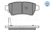 Колодки дискового тормоза - (44060EB325, D4060EB300) MEYLE 025 242 4016W (фото 1)