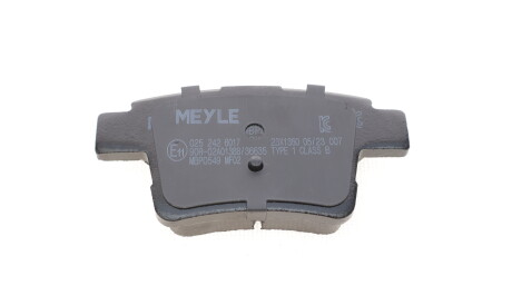 Фото 2 - Гальмівні колодки MEYLE 025 242 6017 (0252426017)