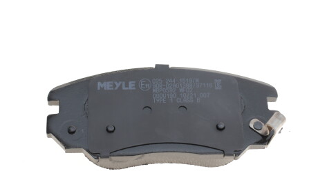 Фото 2 - Гальмівні колодки MEYLE 025 244 1519/W (0252441519W)