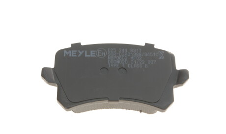 Фото 3 - Гальмівні колодки MEYLE 025 244 8317 (0252448317)