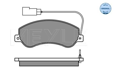 Фото 2 - Тормозные колодки MEYLE 025 244 8419/W (0252448419W)