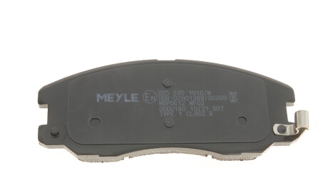 Фото 2 - Тормозные колодки MEYLE 025 245 1016/W (0252451016W)