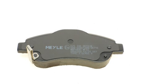 Фото 2 - Тормозные колодки MEYLE 025 246 3819/W (0252463819W)