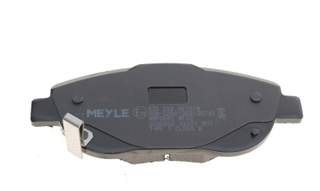 Фото 2 - Гальмівні колодки MEYLE 0252494619W