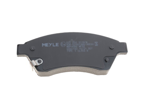 Фото 3 - Гальмівні колодки MEYLE 025 250 3118/W (0252503118W)