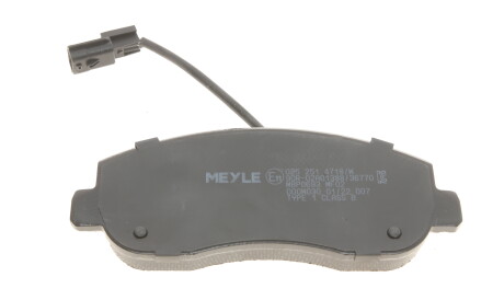 Фото 2 - Тормозные колодки MEYLE 025 251 4718/W (0252514718W)