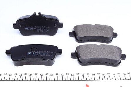 Фото 3 - Тормозные колодки MEYLE 025 252 1518 (0252521518)