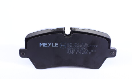 Фото 4 - Гальмівні колодки MEYLE 0252572016