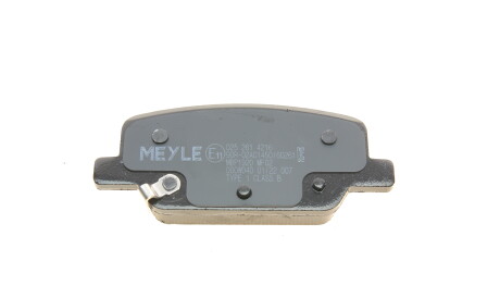 Фото 3 - Гальмівні колодки MEYLE 025 261 4216