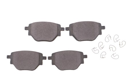 Колодки тормозные (задние) Peugeot 2008/Opel Corsa F 19- (+ датчик) - ((1681449980, 1664737180)) MEYLE 025 261 9518