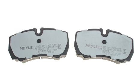 Фото 3 - Гальмівні колодки MEYLE 025 291 2320-1/PD (02529123201PD)