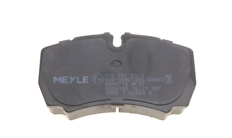 Фото 2 - Гальмівні колодки MEYLE 025 291 2320 (0252912320)