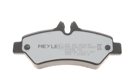 Фото 2 - Гальмівні колодки MEYLE 025 291 9019/PD (0252919019PD)