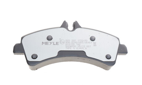 Фото 2 - Тормозные колодки MEYLE 025 292 1720/PD (0252921720PD)