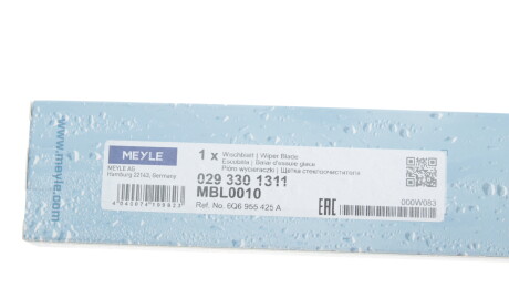 Фото 8 - Двірник (щітка склоочисника) MEYLE 029 330 1311 (0293301311)