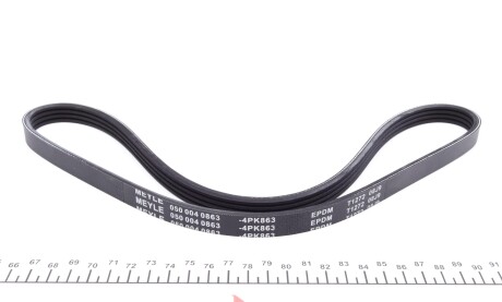 Фото 2 - Ремень приводной MEYLE 0500040863