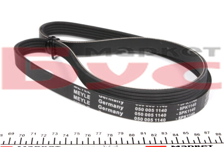 Фото 2 - Ремень приводной MEYLE 050 005 1140 (0500051140)
