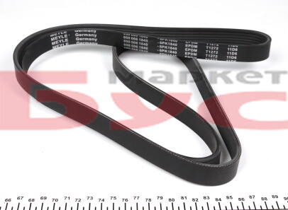 Фото 2 - Ремінь приводний MEYLE 050 006 1840 (0500061840)