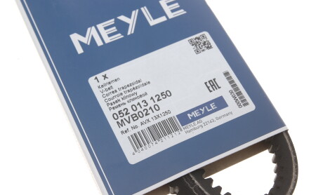 Фото 7 - Ремінь приводний MEYLE 052 013 1250 (0520131250)