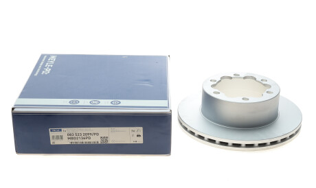 Фото 2 - Тормозной диск MEYLE 083 523 2099/PD