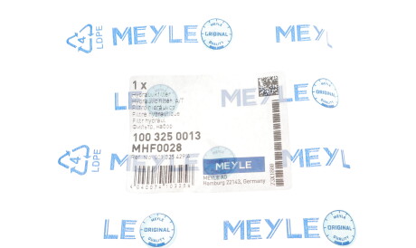 Фото 2 - Масляний фільтр АКПП MEYLE 100 325 0013 (1003250013)