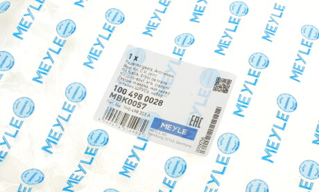 Фото 11 - Пыльник ШРУС MEYLE 100 498 0028 (1004980028)