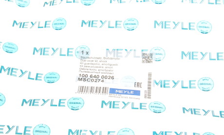 Фото 8 - Пильник/відбійник MEYLE 100 640 0026 (1006400026)