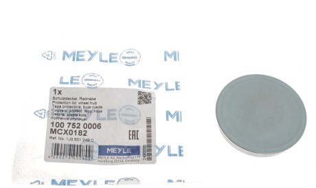 Фото 2 - Комплектуюча маточини MEYLE 100 752 0006 (1007520006)