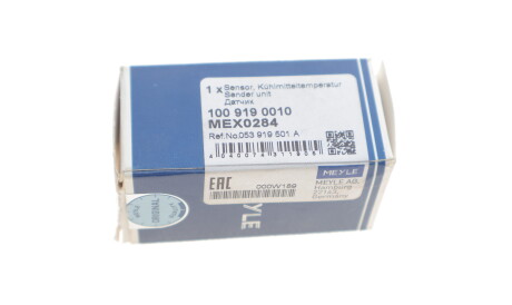 Фото 2 - Датчик температури ОР MEYLE 100 919 0010 (1009190010)