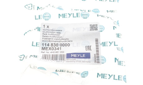 Фото 2 - Автозапчастина MEYLE 114 830 0000 (1148300000)