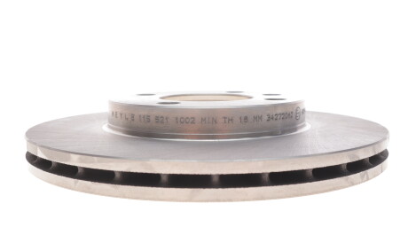 Фото 3 - Гальмівний диск MEYLE 115 521 1002 (1155211002)