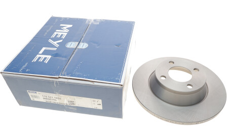 Фото 2 - Гальмівний диск MEYLE 115 521 1024 (1155211024)