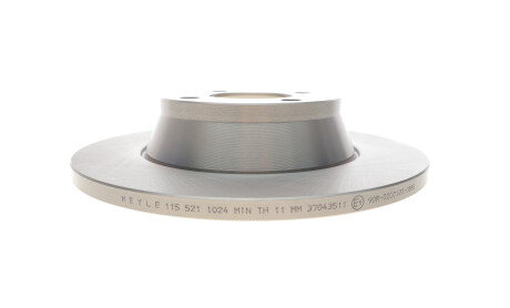 Фото 5 - Гальмівний диск MEYLE 115 521 1024 (1155211024)