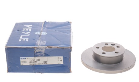 Фото 2 - Гальмівний диск MEYLE 115 521 1033 (1155211033)