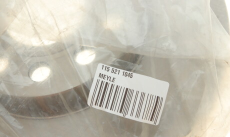 Фото 2 - Гальмівний диск MEYLE 115 521 1045 (1155211045)