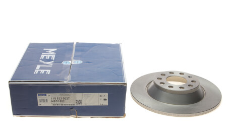 Фото 2 - Гальмівний диск MEYLE 115 523 0027 (1155230027)
