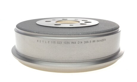 Фото 3 - Тормозной барабан MEYLE 115 523 1034 (1155231034)