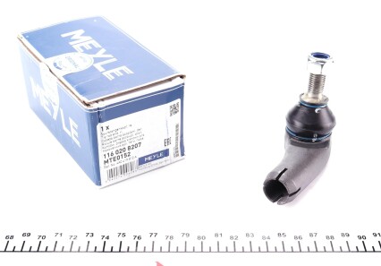 Наконечник рульової тяги правий Audi 100 (C4) 90-94 (L=75mm) - (4A0419812A, 4AO419812A) MEYLE 116 020 8207