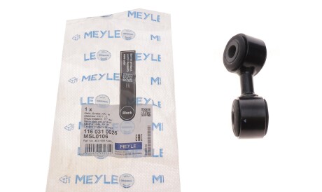 Фото 2 - Стойка стабилизатора MEYLE 116 031 0026 (1160310026)