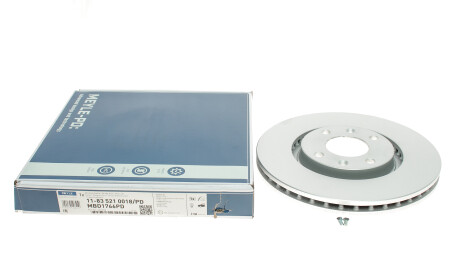 Фото 4 - Гальмівний диск MEYLE 11-83 521 0018/PD (11835210018PD)