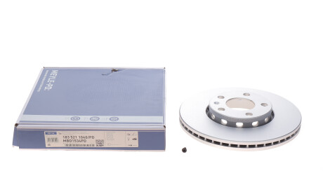 Фото 2 - Гальмівний диск MEYLE 183 521 1040/PD (1835211040PD)